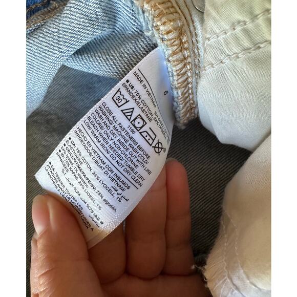 Old Navy Extra High Rise Curvy Sky-Hi Wide Leg Size 6 - Picture 3 of 8